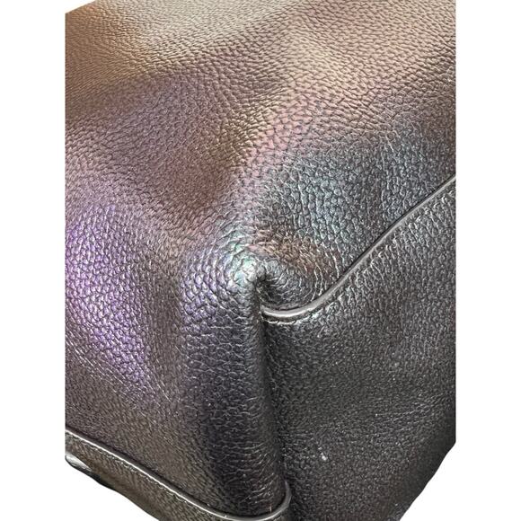 Coach Hologram Leather Open City Tote & Wallet Color Shifting Oil Slick F22550 - Picture 14 of 16